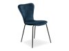 Stuhl In Living 340 (Blau + Schwarz)