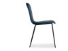 Καρέκλα In Living 340 (Μπλε + Μαύρο)