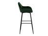Бар стол Oakland 623 (Зелен + Черен)