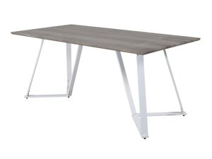 Tisch Dallas 372 (Grau + Weiß)