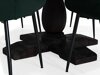 Маса и столове за трапезария Scandinavian Choice 744 (Зелен + Черен)