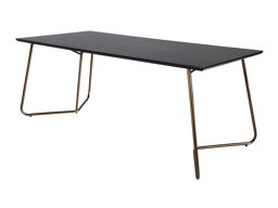 Asztal Dallas 1721 (Fekete + Réz)