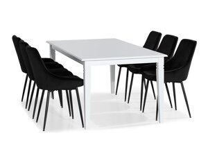Маса и столове за трапезария Scandinavian Choice 770 (Черен)