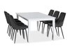 Set sala da pranzo Scandinavian Choice 770 (Grigio + Nero)