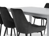 Маса и столове за трапезария Scandinavian Choice 770 (Сив + Черен)