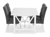 Маса и столове за трапезария Scandinavian Choice 784 (Сив)