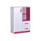 Cassettiera Akron A105 (Bianco + Fucsia)