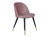 Krēsls Dallas 137 (Dusty rozā + Melns)