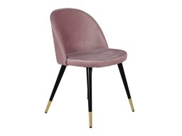Καρέκλα Dallas 137 (Dusty pink + Μαύρο)