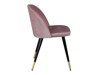 Krēsls Dallas 137 (Dusty rozā + Melns)