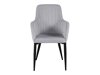 Cadeira Dallas 155 (Cinzento claro + Preto)