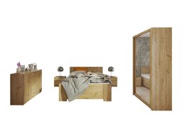 Schlafzimmer-Set Providence G112 (Artisan Eichenholzoptik)