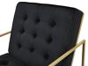 Fotel Concept 55 198 (Fekete + Arany)