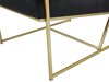 Fotelja Concept 55 198 (Crna + Zlatna)