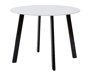 Τραπέζι Riverton 488 (Άσπρο + Μαύρο)