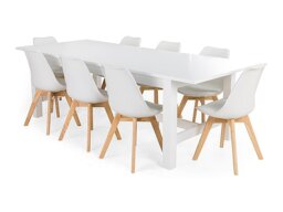 Set sala da pranzo Scandinavian Choice 816 (Bianco)