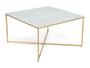 Mesa de café Concept 55 202 (Blanco + dorado)