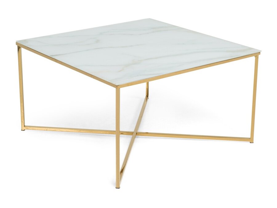 Stolić za kavu Concept 55 202 (Bijela + zlatna)
