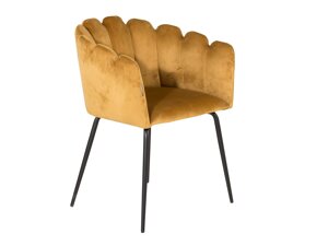 Cadeira Dallas 134 (Amarelo + Preto)
