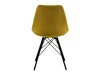 Καρέκλα Oakland 634 (Κίτρινο + Μαύρο)