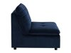 Moduļu krēsls Riverton L104 (Zils)