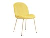 Καρέκλα Charleston 200 (Κίτρινο + Ορείχαλκος)