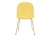 Καρέκλα Charleston 200 (Κίτρινο + Ορείχαλκος)
