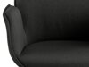 Krēsls Oakland 500 (Tumši pelēks + Melns)