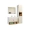 Set de baño Providence J100 (Blanco + Roble Artisan)