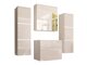 Set bagno Tucson 105 (Bianco + Bianco lucido)