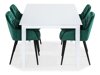 Маса и столове за трапезария Scandinavian Choice 810 (Зелен + Черен)