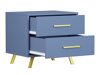 Set de mobilier Honolulu A112 (Albastru + Lux 23 + Lux 06)