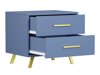Set de mobilier Honolulu A113 (Albastru + Lux 23 + Lux 06)