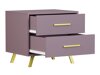 Мебелен комплект Honolulu A114 (Пурпурен + Lux 23 + Lux 06)