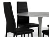Маса и столове за трапезария Scandinavian Choice 760 (Бял)