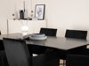 Маса и столове за трапезария Dallas 2703 (Черен + Мед)
