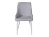 Cadeira Dallas 114 (Cinzento claro + Branco)