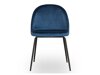 Stuhl Charleston 121 (Blau + Schwarz)