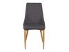 Καρέκλα Dallas 159 (Σκούρο γκρι + Καφέ)