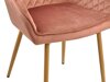 Καρέκλα Springfield 130 (Τριανταφυλλί + Καφέ)
