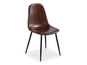 Καρέκλα Springfield 134 (Καφέ + Μαύρο)