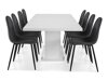 Маса и столове за трапезария Scandinavian Choice 616 (Сив + Черен)