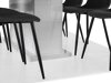 Маса и столове за трапезария Scandinavian Choice 616 (Сив + Черен)