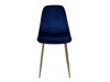 Καρέκλα Dallas 252 (Μπλε + Ορείχαλκος)