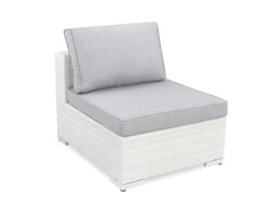 Kerti szék Comfort Garden 1373 (Fehér + Szürke)
