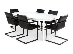 Маса и столове за трапезария Scandinavian Choice 545 (Черен)