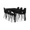 Conjunto de comedor Parkland 230 (Negro)