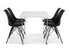 Маса и столове за трапезария Scandinavian Choice 612 (Черен)