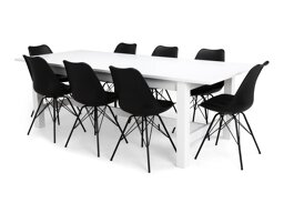 Set sala da pranzo Scandinavian Choice 633 (Nero)