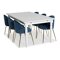 Set sala da pranzo Scandinavian Choice 673 (Blu)